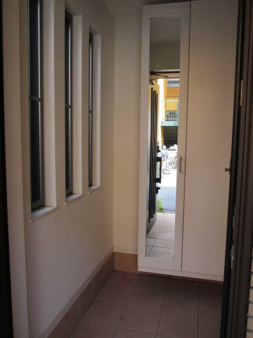 富士見3丁目戸建てのエントランス