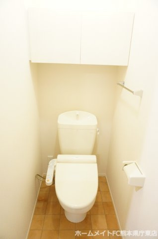 上益城郡益城町大字古閑のアパートのトイレ