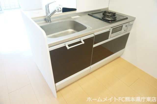 上益城郡益城町大字古閑のアパートのキッチン