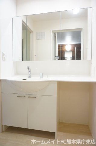 上益城郡益城町大字古閑のアパートの独立洗面台