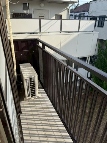 芙蓉ハイツのバルコニー