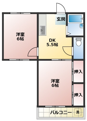 パストラルハイムの間取り