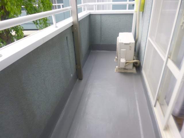 パストラルハイムのバルコニー