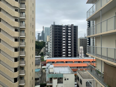 【展望】 | 大宮吉敷町スカイハイツ | バルコニーは大通りと反対側です（2024年9月29日撮影）。