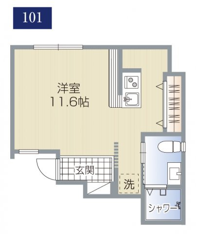 ＣＳ　ＧＡＲＤＥＮ八坂の間取り