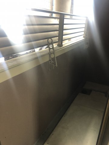 ルラシオン江戸橋のバルコニー