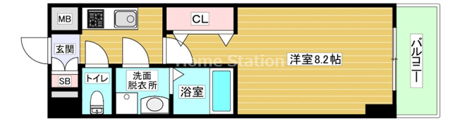 【間取り】 | セオリー梅田ドムス