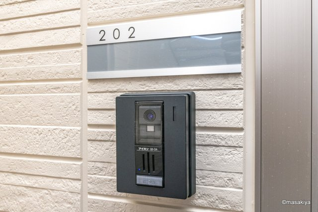 セジュール東鶴賀のエントランス