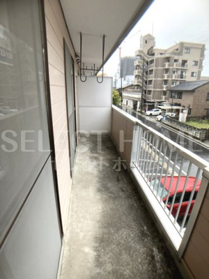 【バルコニー】 | パークサイド祈祷野 | 広々としたバルコニーです