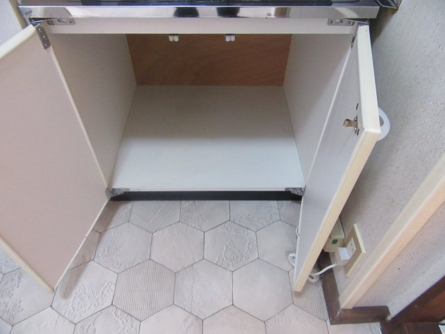 せのコーポの収納|キッチンです