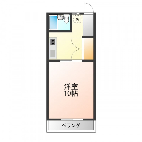 せのコーポの間取り