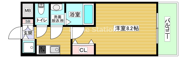 【間取り】 | アドバンス西梅田ウインズ