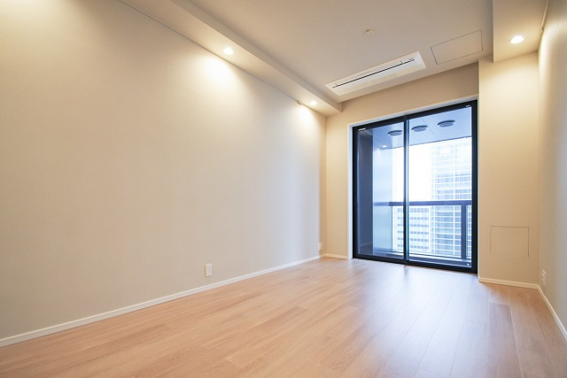 千代田区神田練塀町の賃貸マンションの居間・リビング