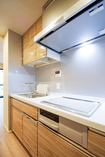 千代田区神田練塀町の賃貸マンションのキッチン