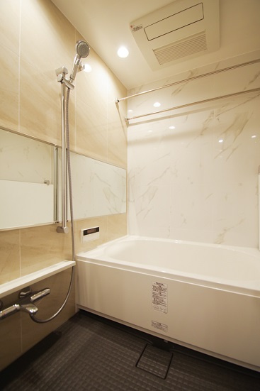 千代田区神田練塀町の賃貸マンションの浴室