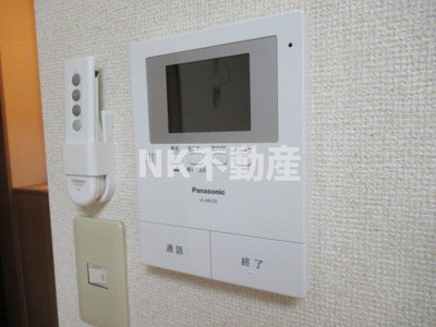 【セキュリティ】 | ガリューコート菱屋西（長瀬賃貸） | モニターフォンです