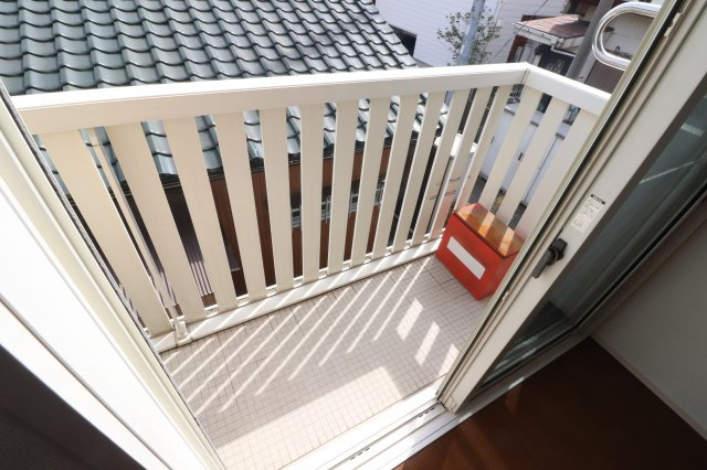 アイスール片倉のバルコニー