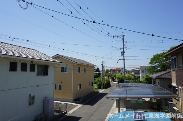熊本市中央区黒髪６丁目のアパートの展望