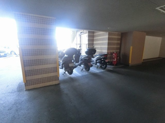 【その他共用部分】 | バイク置場です。