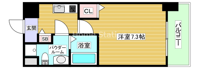 【間取り】 | ヴェッセル西九条