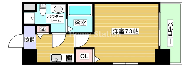 【間取り】 | ヴェッセル西九条