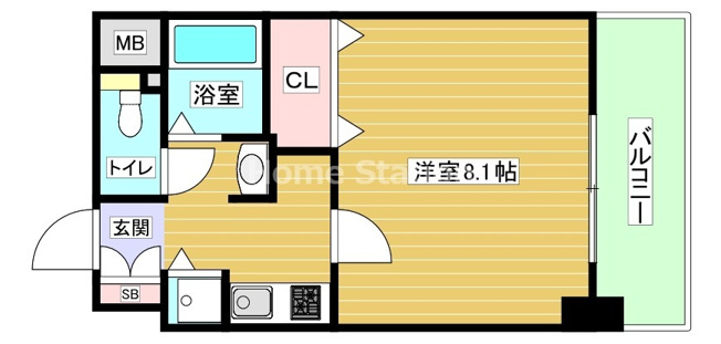 【間取り】 | エスライズ中之島WEST