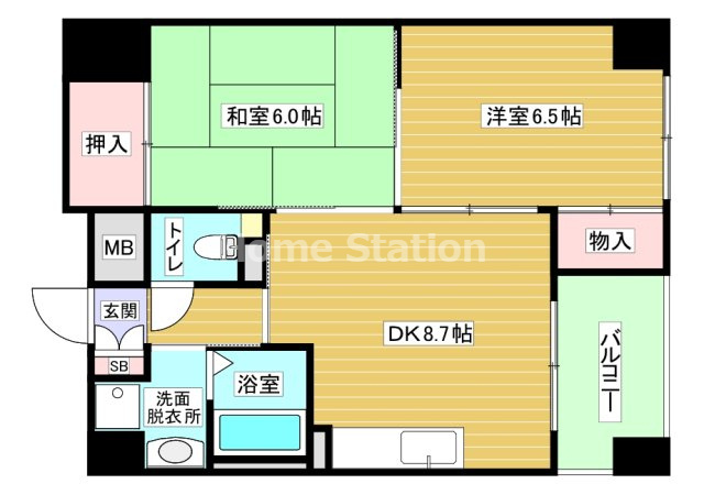 【間取り】 | フクシマフラッツ