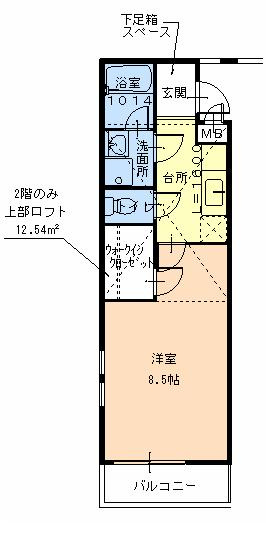 【間取り】 | エトワール喜里川