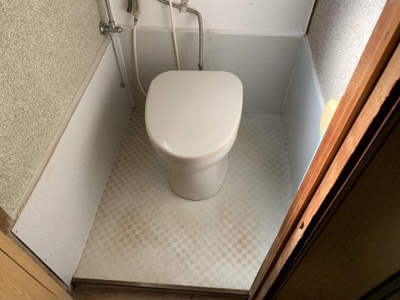 【トイレ】 | S様関戸３丁目平屋アパート