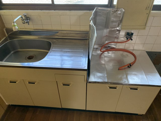 S様関戸３丁目平屋アパートのキッチン