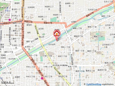 【地図】 | カサグランデリバーサイドⅠ・