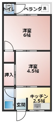 【間取り】 | ブランラパンS