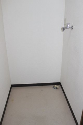 【洗面所】 | コーポ青木 | 洗濯盤