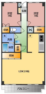【間取り】 | コーポ青木