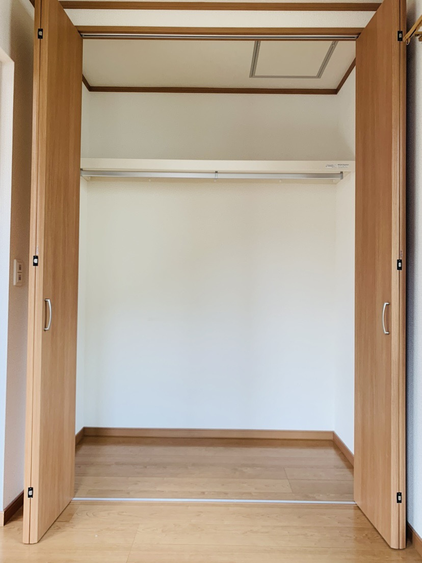 ラッキー１の収納|101号室反転タイプのお部屋の写真です