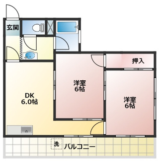 【間取り】 | レックスコーポ荒田