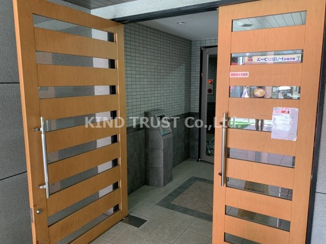 サザン長柄のエントランス|清潔なエントランスです