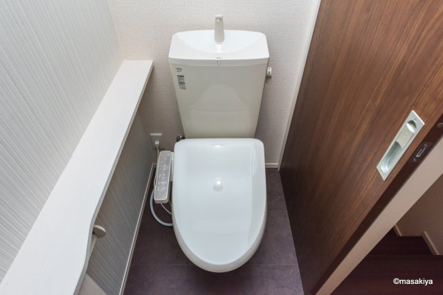 オーチャードのトイレ