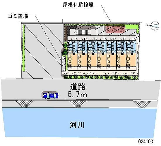 レオパレスアネモスの区画図