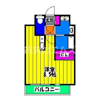 【間取り】 | ルピエ平尾 | ルピエ平尾の間取り