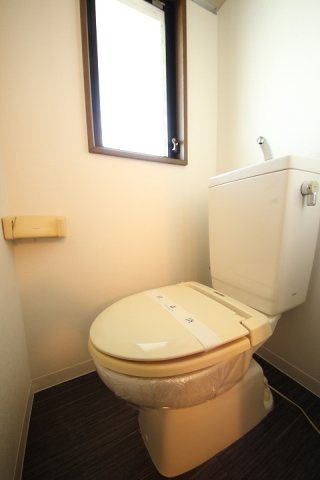 ライブハウスⅡのトイレ|落ち着いた色調のトイレです