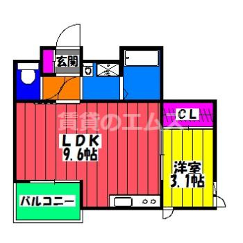 【間取り】 | ＲＥＧＡＬＥＳＴ西月隈 | ＲＥＧＡＬＥＳＴ西月隈の間取り