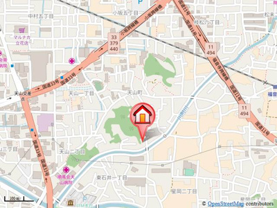 【地図】 | シャーメゾン天山・