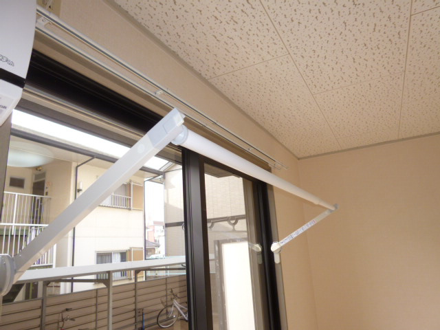 グリーンハイツ神田Ｂの設備|室内物干し