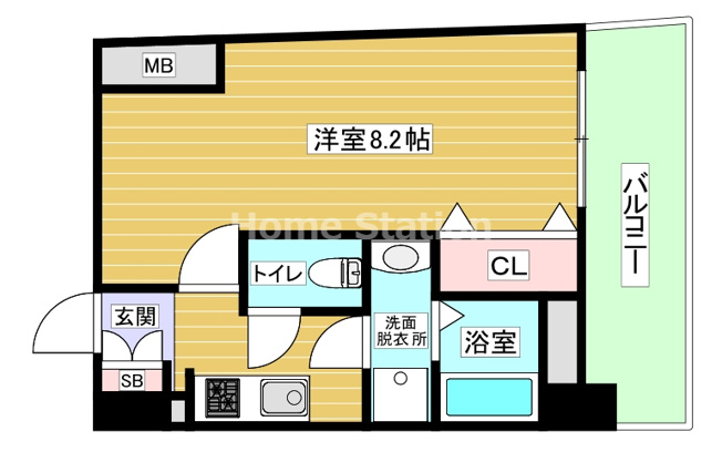 【間取り】 | アドバンス大阪ベイシティ