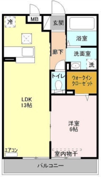 グレイスコート(北坂戸)の間取り