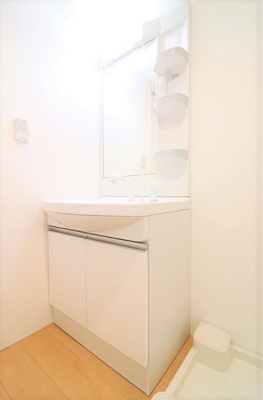 【洗面所】 | palette | スペースが確保できる洗面所です