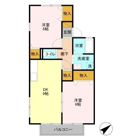 コンフォートの間取り