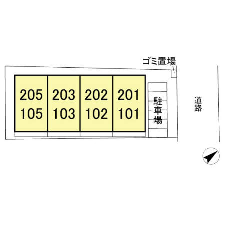 コンフォートの区画図