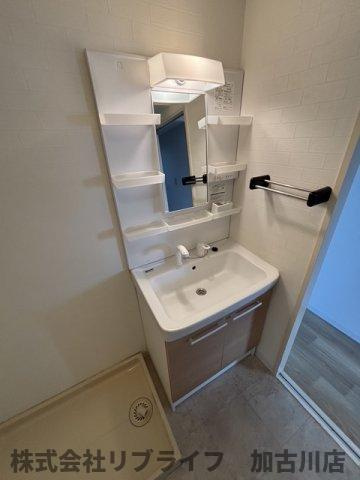 ハッピーコート加古川の洗面所